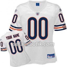 Chicago Bears Tröjor Custom Vit - Dame